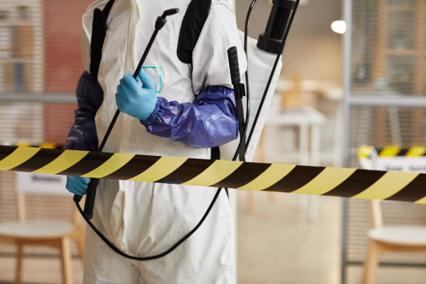 Professional Biohazard technician working in Quincy, MA